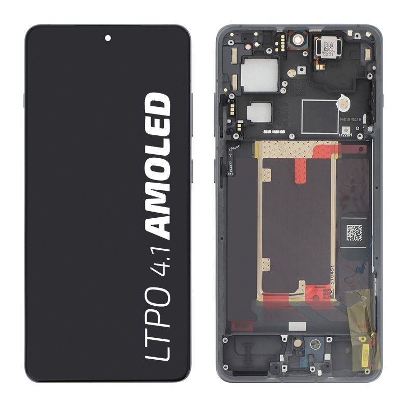 Bloc écran d\'origine avec châssis pour Oneplus 13R Noir photo 1