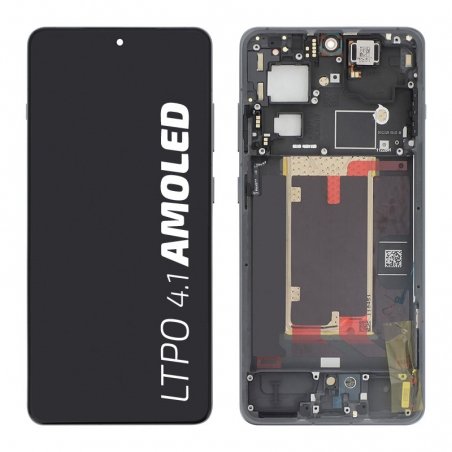 Bloc écran d\'origine avec châssis pour Oneplus 13R Noir photo 1