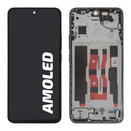 Bloc écran reconditionné pour Oppo Reno 12 5G Noir photo 1
