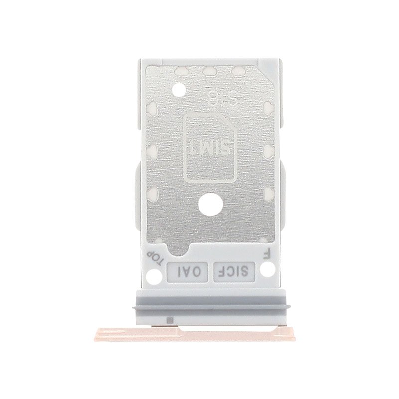 Rack SIM d\'origine Samsung pour Galaxy S25/S25+ Or Rose photo 1