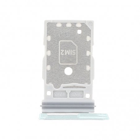 Rack SIM d\'origine Samsung pour Galaxy S25/S25+Vert d\'eau photo 2