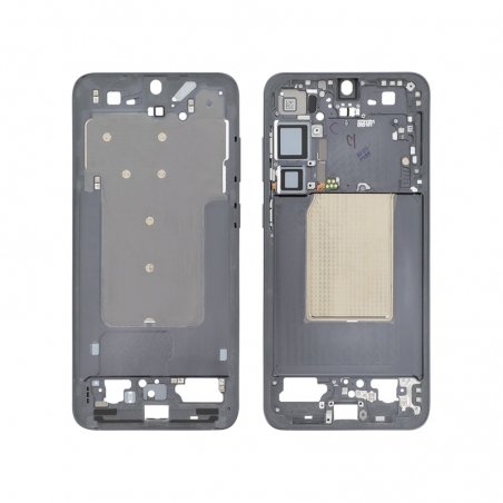 Châssis central d\'origine Samsung pour Galaxy S25+ Noir Absolu photo 1