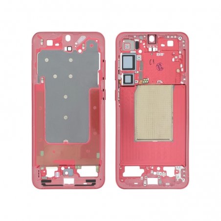 Châssis central d\'origine Samsung pour Galaxy S25+ Corail photo 1