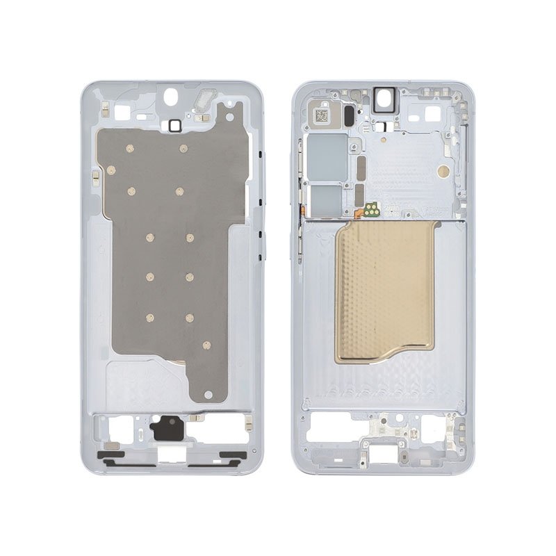 Châssis central d\'origine Samsung pour Galaxy S25 Bleu Clair photo 1