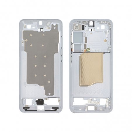 Châssis central d\'origine Samsung pour Galaxy S25 Bleu Clair photo 1