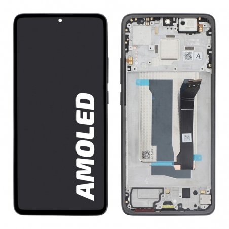 Bloc écran d\'origine Xiaomi pour Poco X7 Pro Noir photo 1