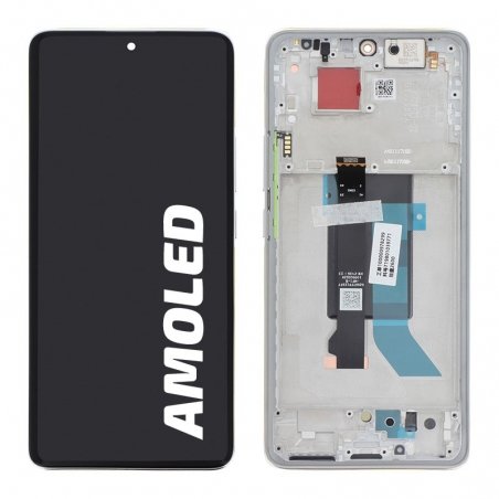 Bloc écran d\'origine Xiaomi pour Poco X7 Argent photo 1