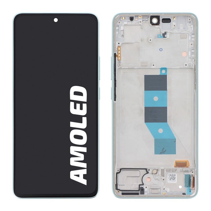 Bloc écran d\'origine Xiaomi pour Redmi Note 14 5G Cyan photo 1