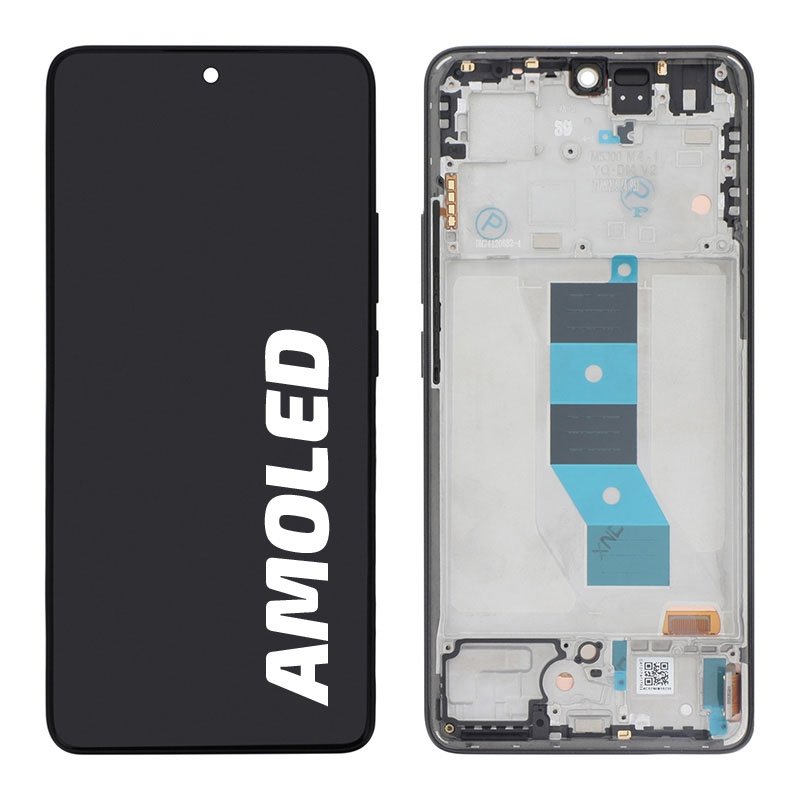 Bloc écran d\'origine Xiaomi pour Redmi Note 14 5G Gris photo 1