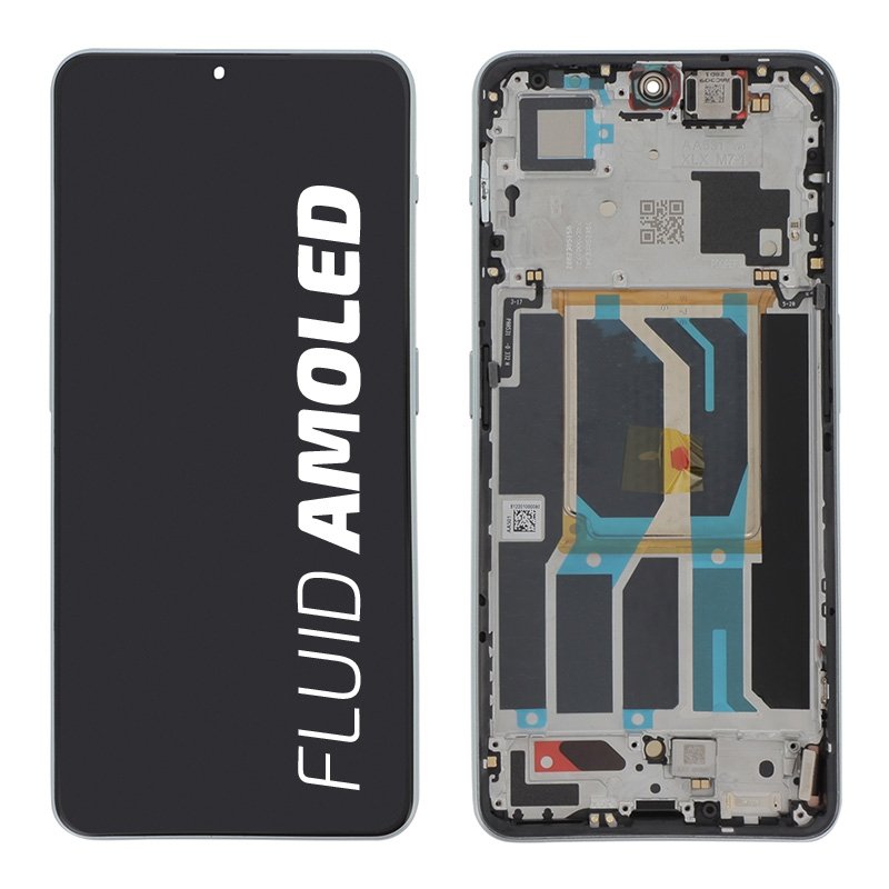 Ecran d\'origine avec châssis vert pour OnePlus Nord 3 5G photo 1