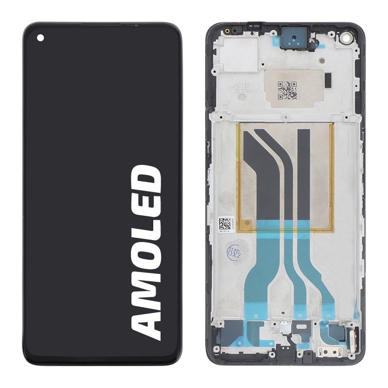 Bloc écran d\'origine reconditionné pour Realme GT 2 noir photo 1