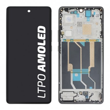 Bloc écran d\'origine reconditionné pour Realme GT 6T noir photo 1