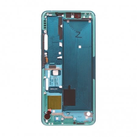 Châssis intermédiaire vert pour Xiaomi Mi Note 10 photo 1