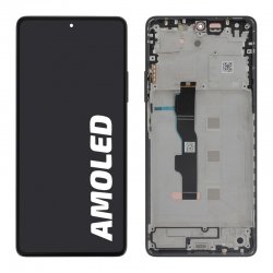 Bloc écran d'origine avec châssis graphite pour Xiaomi Redmi note 13 5G photo 1