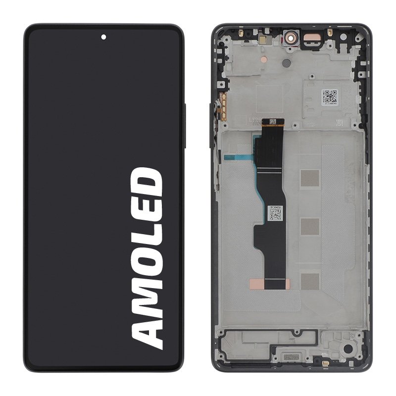 Bloc écran d'origine avec châssis graphite pour Xiaomi Redmi note 13 5G photo 1