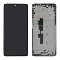 Bloc écran d'origine avec châssis graphite pour Xiaomi Redmi note 13 5G photo 2