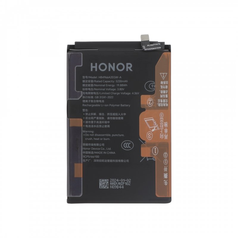 Batterie d'origine pour Honor X7b et Honor 90 Smart photo 1