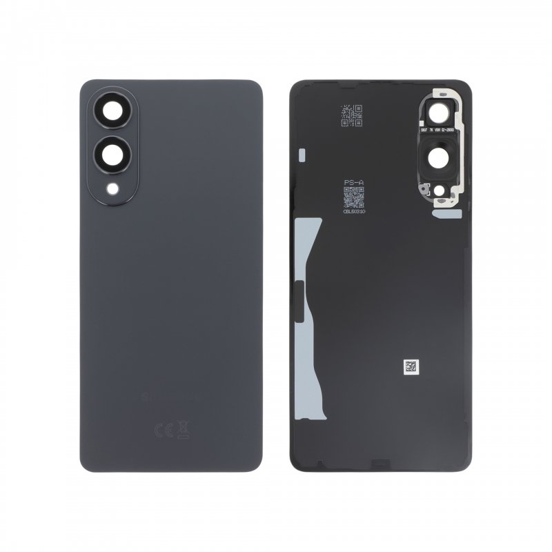 Vitre arrière pour Samsung Galaxy S25 Edge Noir Titane photo 1