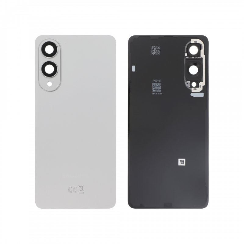 Vitre arrière pour Samsung Galaxy S25 Edge Argent Titane photo 1