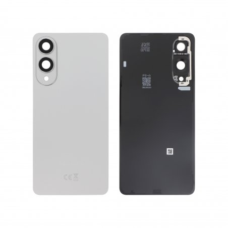 Vitre arrière pour Samsung Galaxy S25 Edge Argent Titane photo 1