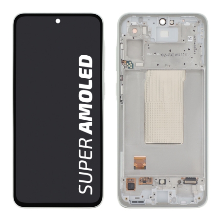 Bloc écran vert lime monté sur châssis pour Samsung Galaxy A36 5G photo 1