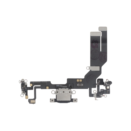 Connecteur de charge noir d\'origine reconditionné pour iPhone 16e photo 1