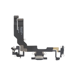 Connecteur de charge noir d\'origine reconditionné pour iPhone 16e photo 2