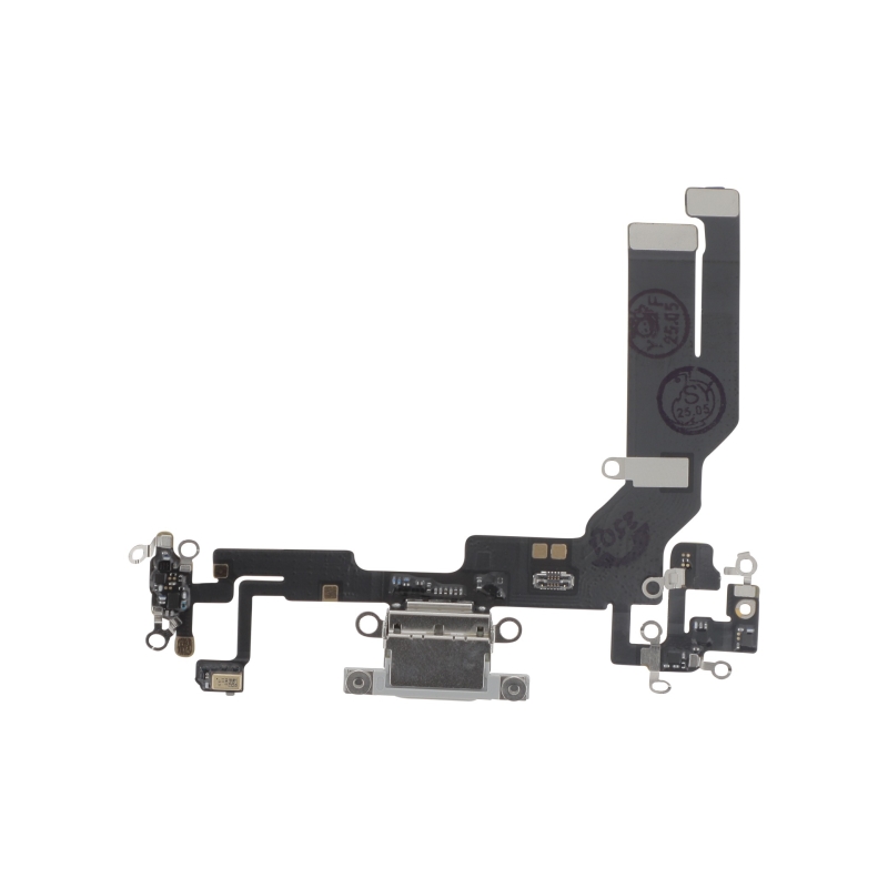 Connecteur de charge blanc d\'origine reconditionné pour iPhone 16e photo 1