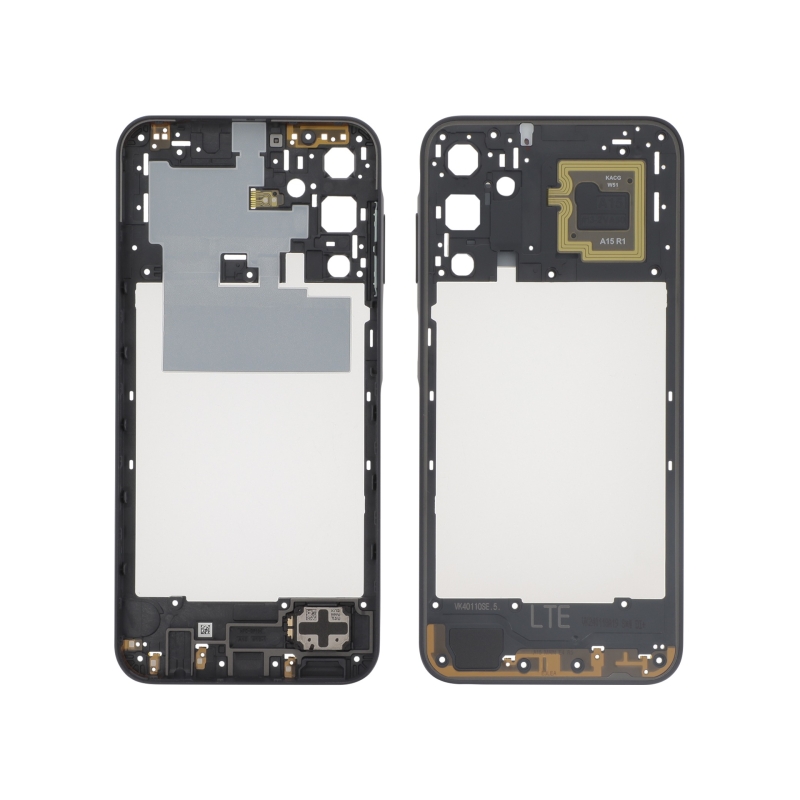 Châssis central d\'origine Samsung pour Galaxy A15 4G Noir photo 1