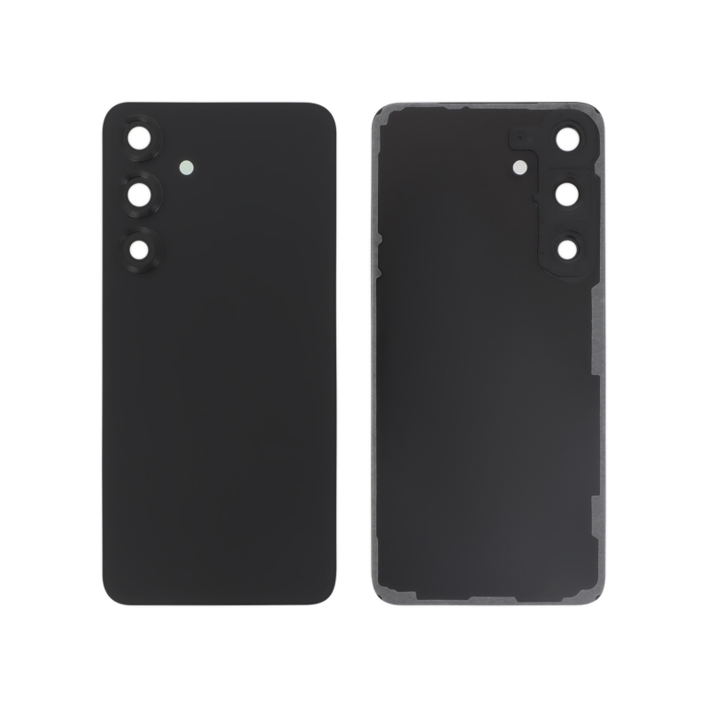 Vitre arrière compatible pour Samsung Galaxy S25+ Noir photo 1