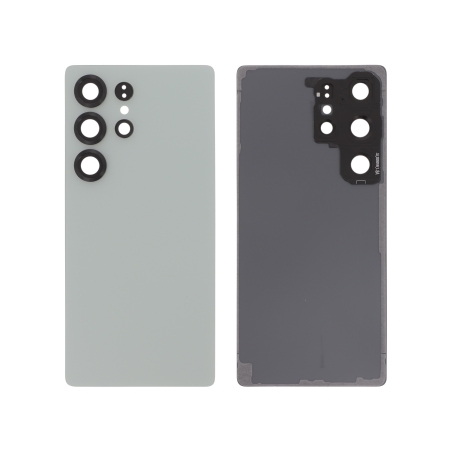 Vitre arrière compatible pour Samsung Galaxy S25 Ultra Vert Jade photo 1