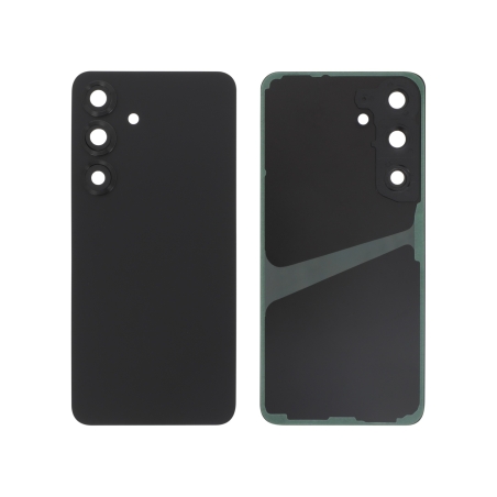 Vitre arrière compatible pour Samsung Galaxy S25 Noir photo 1
