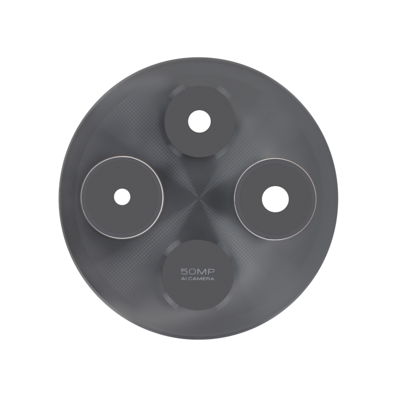 Lentille de caméra arrière compatible pour Xiaomi Redmi 14C Noir photo 1