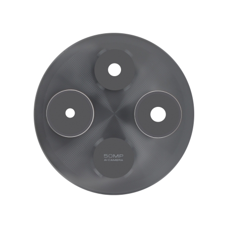 Lentille de caméra arrière compatible pour Xiaomi Redmi 14C Noir photo 1