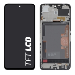 Bloc écran avec batterie d\'origine pour Honor 200 Smart Noir photo 1