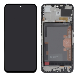 Bloc écran avec batterie d\'origine pour Honor 200 Smart Noir photo 2