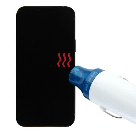 Kit de réparation avec décapeur thermique et les outils du Kit n°1