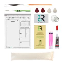 Kit de réparation avec coussin chauffant et les outils du Kit n°1