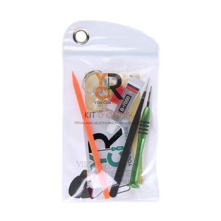 Kit de réparation avec coussin chauffant et les outils du Kit n°1