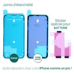 Kit de réparation avec coussin chauffant pour iPhone 16