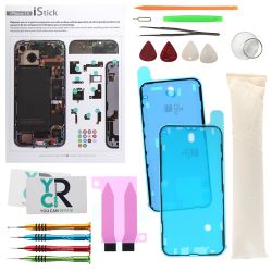 Kit de réparation avec coussin chauffant pour iPhone 14