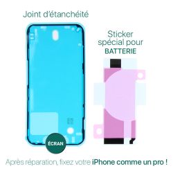 Kit de réparation avec coussin chauffant pour iPhone 13 mini