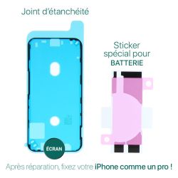 Kit de réparation avec coussin chauffant pour iPhone 12 mini