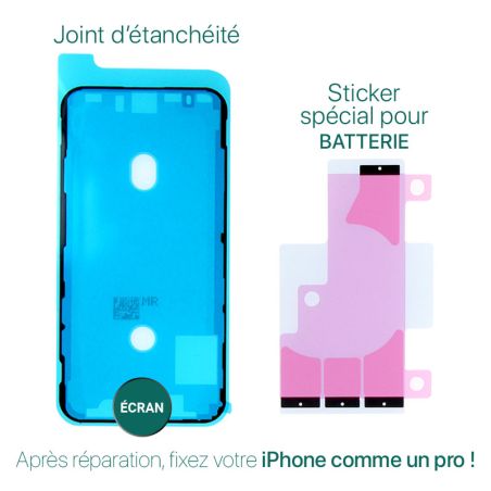 Kit de réparation avec coussin chauffant pour iPhone XS
