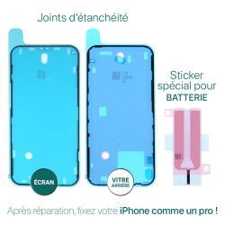 Kit de réparation avec décapeur thermique pour iPhone 16e
