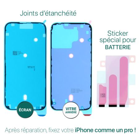 Kit de réparation avec décapeur thermique pour iPhone 16 Pro Max