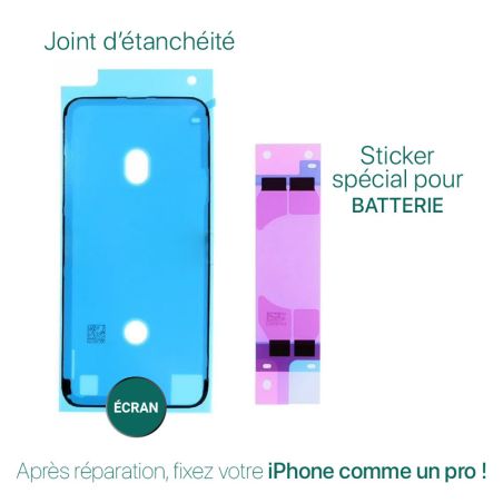 Kit de réparation avec décapeur thermique pour iPhone SE (2022)