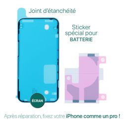 Kit de réparation avec décapeur thermique pour iPhone 13 Pro