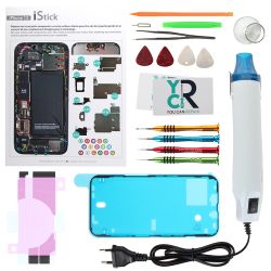 Kit de réparation avec décapeur thermique pour iPhone 13