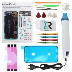 Kit de réparation avec décapeur thermique pour iPhone 11